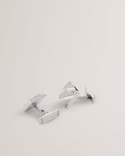 DILLON-Cufflinks-Striped Branded Cufflinks- Ted Baker Romania